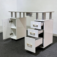 Table de manucure professionnelle pour salon de beauté et usage domestique, modèle transfrontalier