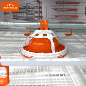 Système d'élevage automatique de poulets de chair avec cage de retrait des oiseaux, mangeoire à <span class=keywords><strong>poussins</strong></span>, ligne d'abreuvement par pipette, équipement pour poulaillers, projet OEM CE - Product Image 5