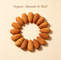 Almendras Secas Naturales, Saludables y Enteras, Listas para Comer, Sin Aditivos Alimentarios, Buenas para la Vista, Envasadas al Vacío, 1000g, Snack