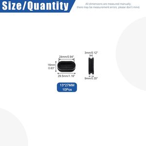 Cable personalizado con ojal ovalado, sello de goma de silicona NBR EPDM, tapones ciegos para orificios - Product Image 2
