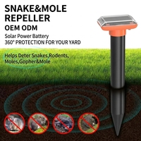 Répulsif anti-serpents, anti-rongeurs, anti-tailles, alimenté par énergie solaire, Saijzek OEM ODM, pour pelouse extérieure, ferme