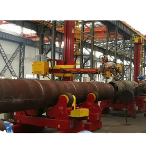 Automatic Welding Production Line Column Boom Pipe Welding Manipulator 3x3 Easy Control