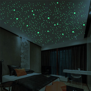 3D Luminosa Dot Bubble Wall Sticker Raggiante Pentagramma Carta <span class=keywords><strong>Da</strong></span> Parati Creativa Soggiorno camera <span class=keywords><strong>Da</strong></span> Letto Della <span class=keywords><strong>Parete</strong></span> Della Decorazione Della Casa Per Il Capretto Murale - Product Image 3