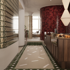 Custom in legno dolci Bar negozio mobili Design in marmo Bar bancone vetro vetrina vetrina - Product Image 4