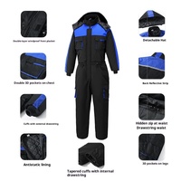 Combinaison de travail en coton antistatique et résistante au froid, certifiée EEC, pour hommes, pour entrepôts frigorifiques, pêche, congélateur extérieur
