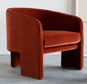 <span class=keywords><strong>Fauteuil</strong></span> design de luxe léger, <span class=keywords><strong>fauteuil</strong></span> moderne en velours <span class=keywords><strong>pour</strong></span> salon, balcon, appartement - Product Image 1