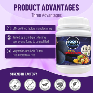 Integratore Proteico OEM/ODM per Modellare e Rassodare i Glutei, 500g, Supplemento Erboristico - Product Image 3