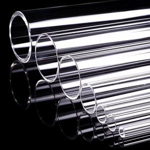 Tubos <span class=keywords><strong>de</strong></span> Vidrio <span class=keywords><strong>de</strong></span> Cuarzo Fundido Resistentes a Altas Temperaturas y a la Corrosión, Personalizados - Product Image 6