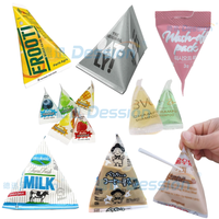 Nouvelle machine d'emballage automatique de sachets triangulaires pour jus, boissons, lait et sachets pyramidaux