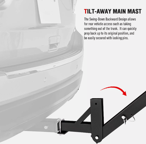 Portabicicletas de 3 pulgadas, receptor de 2 pulgadas, enganche de <span class=keywords><strong>remolque</strong></span>, portabicicletas para coches, camiones, SUV, furgonetas, RV, accesorios para automóviles - Product Image 5