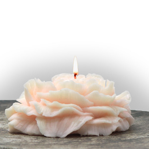 Stampo per colla a goccia 3D tridimensionale peonia gesso candela profumata stampo in Silicone fiore candela che fa - Product Image 4
