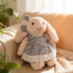 Vestito e Pigiama per Coniglietto, Decorazione e Regalo per Ragazze, Accessori Carini Fatti a Mano per Giocattoli di Peluche da 32/35cm - Product Image 6