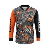 100% poliester kaos balap motor sublimasi desain terbaru grosir kaus motocross