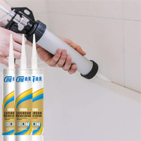 Adhésif silicone acétique super résistant 100% à forte adhérence
