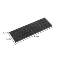Nouveautés 2025 enfant jouet bloc de construction en plastique brique 3029 4*12 brique en vrac MOC Construction bloc de construction brique jouet