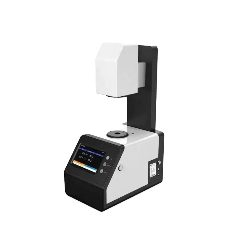 A qualidade de UM C D65 3s mesure fonte de luz tempo de teste de medição de 5.0 polegadas TFT display digital ISO13468 optical neblina dispositivo da máquina