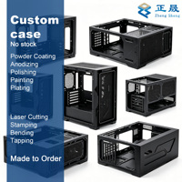 Châssis de serveur en tôle d'aluminium et d'acier OEM personnalisé, boîtier IPC, ATX, ITX, IoT, calcul en périphérie, service de fabrication par le fabricant