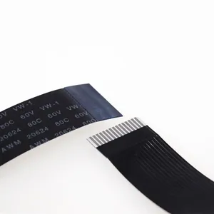 Cáp phẳng dẫn kép với khoảng cách 2.54mm để truyền dữ liệu. Phù hợp với tiêu chuẩn UL và ROHS. - Product Image 1