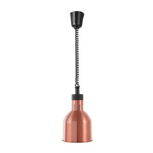 Lámpara de Calor Cilíndrica HENDI de Cobre 230V/250W, Equipo de Calentamiento y Mantenimiento de Temperatura, Diámetro 175mm, Altura 250mm - Product Image 1