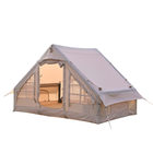 Tentes de camping gonflables portables robustes 4 saisons, grandes et imperméables, avec pompe, prix usine de gros 2024