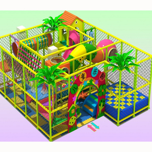 Tùy chỉnh rừng vui chơi giải trí công viên sân chơi thiết lập trượt mềm chơi khu vực chơi mặt đất thiết bị cho trẻ em, trong nhà trẻ em sân chơi - Product Image 1