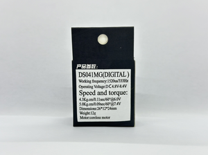 GDW DS041MG 5KG Coreless <b>Mini</b> 9g Metal Gear Educational <b>Robot</b> Assembly UAV Remote Control Power Unisex 14 Years & up - Product Image 4