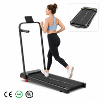 Tapis roulant inclinable multifonctionnel chinois pour la maison avec écran LED et moteur DC