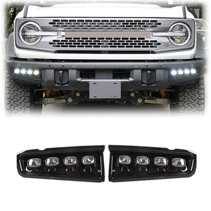 Gobison, accesorios para coche, lámpara de circulación diurna DRL, luz antiniebla de señal de giro para <span class=keywords><strong>Ford</strong></span> <span class=keywords><strong>Bronco</strong></span> 2021 <span class=keywords><strong>2022</strong></span>, Luz antiniebla - Product Image 1