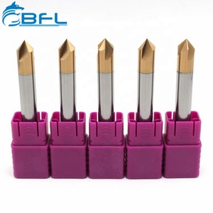 BFL Solid Carbide 4 Flutes <strong>Chamfer</strong> End <strong>Mill</strong> Tools Tisin-Coated - Product Image 5