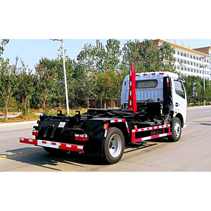 Nouveau camion à benne basculante Diesel 3-5 tonnes avec bras de levage, système roll-on/roll-off, norme d'émission Euro 2 et conteneur compacteur de déchets - Product Image 5