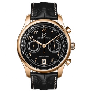 Fabricant de montres OEM, chronographe, mouvement <span class=keywords><strong>VK64</strong></span>, montres de luxe, bracelet en cuir - Product Image 3