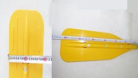 Pagaie de canoë à flotteurs de haute qualité avec lame en ABS plastique, longueur fixe, en aluminium, pour le rafting en eaux vives
