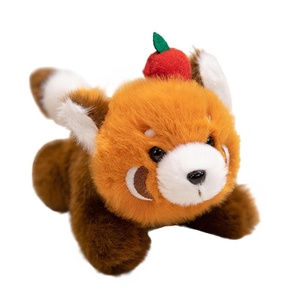 Peluche de Mapache, Llavero de Gato Pequeño Blanco y Negro con Huella de Pata, Muñeco de Peluche para Colgar en el Hombro - Product Image 3