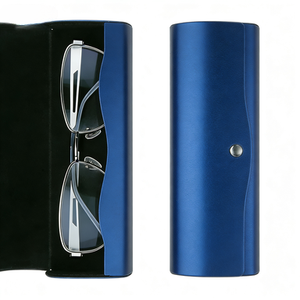 Factory Custom Metal Portable Eyeglass Case for <b>Glasses</b> Scratch & Crush Protection - Product Image 2