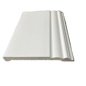 Plinthe blanche en plastique de haute qualité en <span class=keywords><strong>polystyrène</strong></span> PS EPS Moulure et panneau et couronne de <span class=keywords><strong>corniche</strong></span> en mousse de PVC - Product Image 1