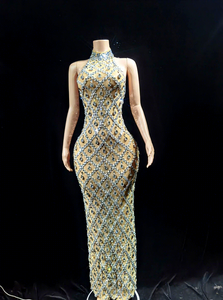 <span class=keywords><strong>Robe</strong></span> <span class=keywords><strong>de</strong></span> Soirée en Strass Personnalisée <span class=keywords><strong>Robe</strong></span> Femme <span class=keywords><strong>Robe</strong></span> <span class=keywords><strong>de</strong></span> Fête Longue <span class=keywords><strong>Robe</strong></span> <span class=keywords><strong>de</strong></span> Soirée Pièce Unique <span class=keywords><strong>Robe</strong></span> <span class=keywords><strong>de</strong></span> Soirée Promotionnelle <span class=keywords><strong>Robe</strong></span> <span class=keywords><strong>de</strong></span> Cocktail - Product Image 4