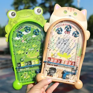 2023 New and Strange Children's Handheld Pinball Game Machine 3D Maze Pinball Disk Nostalgia Puzzle Ball Kindergarten Toys