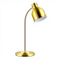 Lampe chauffante alimentaire en fer rose doré Dingyong pour buffet, chauffe-plat électrique de bureau, lampes chauffantes électriques