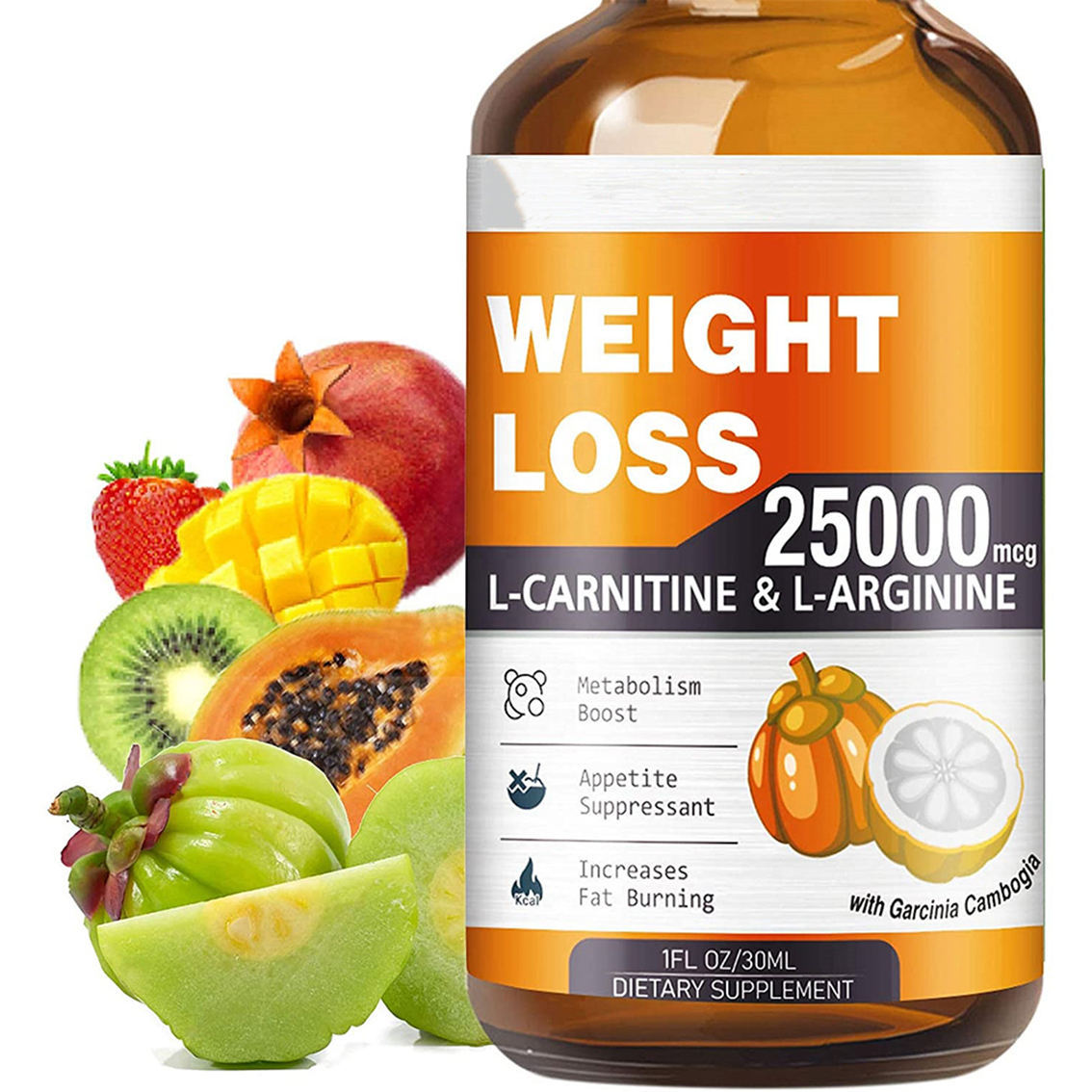 diet drops l carnitine l arginine Natural Slimming Fast Fat Burner Turn back time, the Allergy-Food-Sensitivity Flavor:Berry Blast