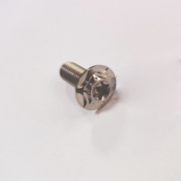 Prix d'usine pour les boulons à tête boutonnée en titane CNC M8x20mm, boulons à disque en titane pour moto