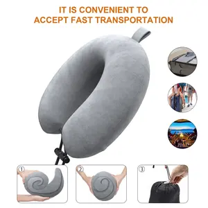 OEM Travel Neck Pillow für Reisen für Nacken flug Flugzeug Car Office Schlafen Komfortable Kopfstütze Memory Foam Reise kissen