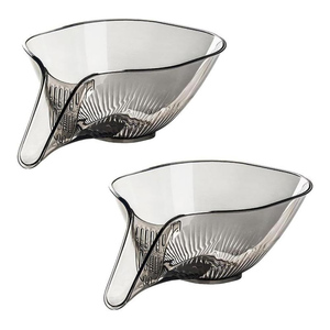 ตะกร้าระบายน้ำอเนกประสงค์ช่องตะกร้าระบายน้ำชามทำความสะอาดผลไม้พร้อมที่กรองผักและผลไม้ - Product Image 1