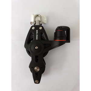 รอกเดี่ยวแบบมีตะขอ ขนาด 72 มม. สำหรับใช้งานทางทะเล พร้อมสายขนาด 12 มม. - Product Image 3