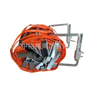 Échelle à cordes en alliage d'aluminium Zhongyu 112 cm, légère, durable, compacte, équipement de secours et d'évacuation en altitude - Product Image 1
