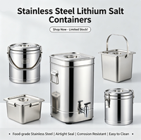 Réservoir de sel de lithium durable en SUS304 pour le stockage de matériaux chimiques