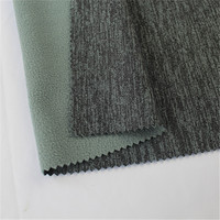 Tissu polaire cationique imprimé double face 100 % polyester de haute qualité et confortable pour vêtements d'extérieur pour filles