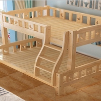 Ensemble de meubles modernes superposés en bois pour enfants, filles et enfants, lit à cadre de luxe avec cadre, lit superposé pour enfants