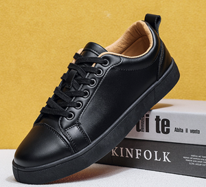 Nuove Scarpe Casual con Suola Rossa 2026, Sneakers Semplici per Giovani, Scarpe in Pelle di Tendenza, Scarpe Bianche da Pendolare - Product Image 5