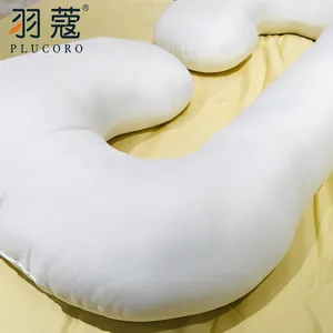 Pregnancy Pillow Maternity New Style Soft C-Shape Pregnancy Body Maternity White Pillow Core For Pregnant Women