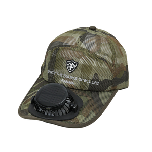 Cappello Estivo Sportivo da Strada con Ventilatore Solare Integrato, Tesa Extra Larga e Rete Traspirante, in Tessuto Dobby - Ideale per il Raffreddamento Estremo - Product Image 5